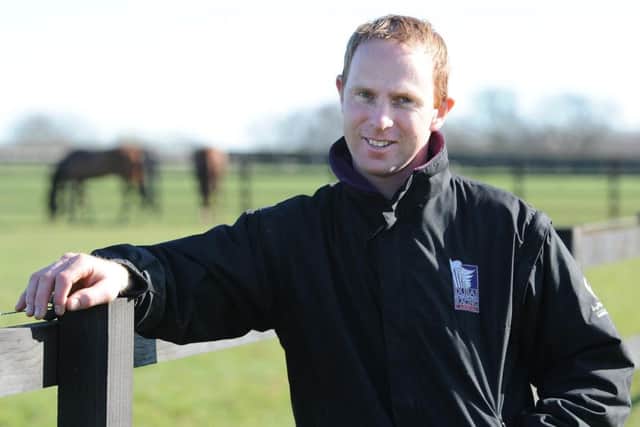 Trainer David O'Meara. PIC: Anna Gowthorpe/PA Wire