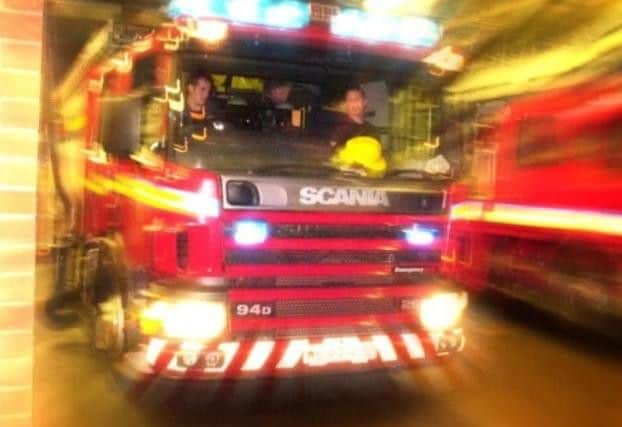 Fire crews were called out in the early hours of this morning.