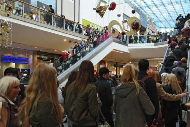 Black Friday in Sheffield  Photo: Rui Vieria / PA