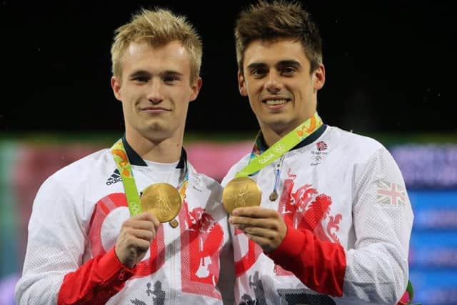 Jack Laugher and Chris Mears won gold in the 3m synchro at the Rio Olympics.