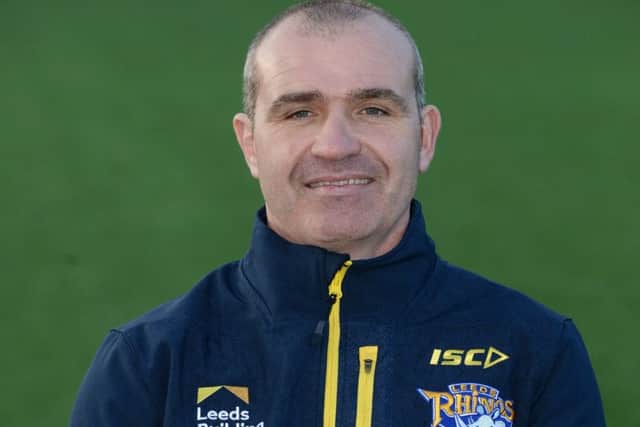 Leeds Rhinos' assistant coach, Barry Eaton. PIC: Bruce Rollinson