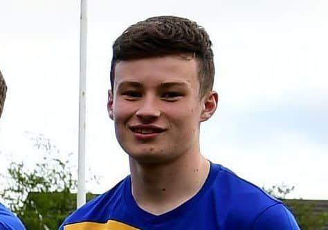 One for the future, Leeds Rhinos junior Ben Markland. PIC: Paul Butterfield
