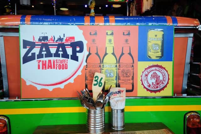 The restaurant aims to give a flavour of bustling street food markets in Bangkok.