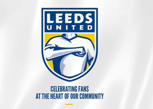 Controversial new crest: Leeds fans against it.