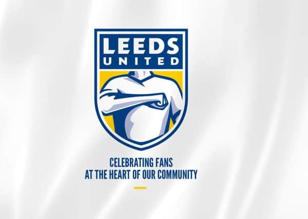 The badge Leeds United revealed on Wednesday.