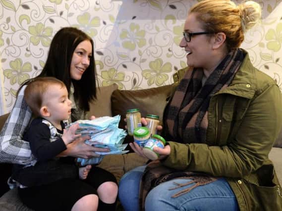 Leeds Baby Bank volunteers distribute essentials to families in Leeds who might be struggling.