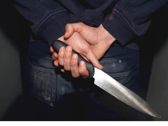 Hundreds of children have been caught carrying knives in school
