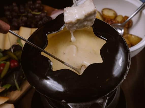 The melted Fondue