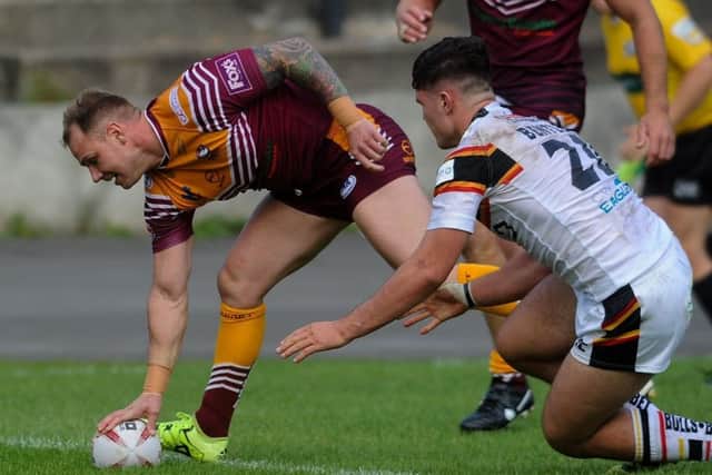 Batley Bulldogs' co-captain, Dominic Brambani. PIC: James Hardisty