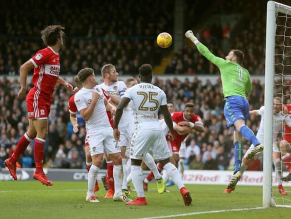 Leeds United goalkeeper Andy Lonergan, who is set to leave for Sunderland.