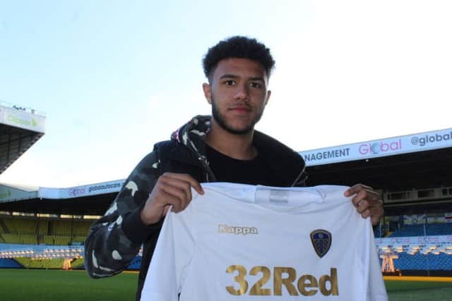 Tyler Roberts, pictured at Elland Road. Picture: LUFC