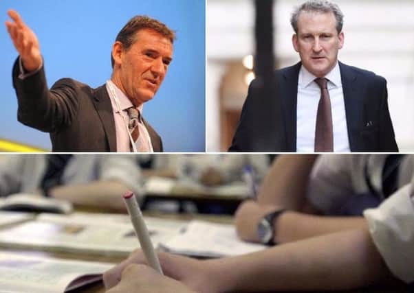 Lord O'Neill, left says northern schools should be a priority for new Education Secretary Damian Hinds