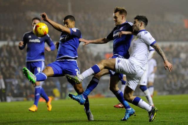 Alex Mowatt in action against Cardiff City in November 2015.