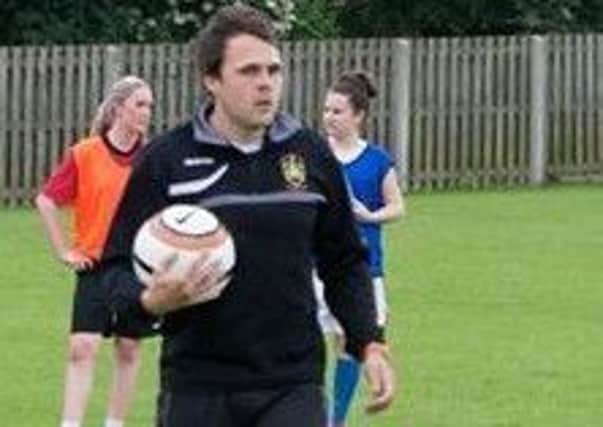 Brighouse Town Ladies boss Rob Mitchell.
