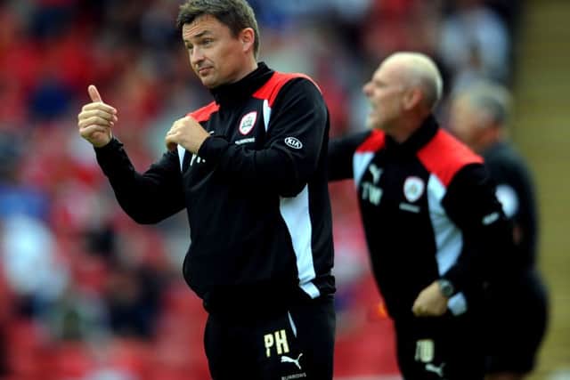 Paul Heckingbottom did more than just name a team when in charge of Barnsley. (
Picture: Jonathan Gawthorpe)