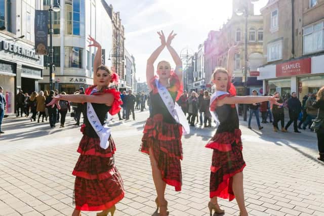 Flamenco flash mob hits Leeds in style
