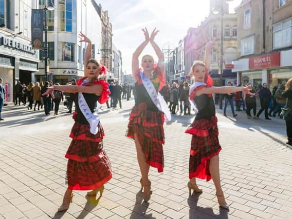 Flamenco flash mob hits Leeds in style