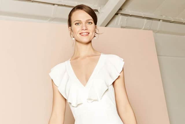 YEP WHISTLES WEDDING COMPETITIONThe Eve dress, Â£599.