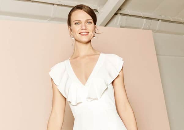 YEP WHISTLES WEDDING COMPETITION
The Eve dress, Â£599.