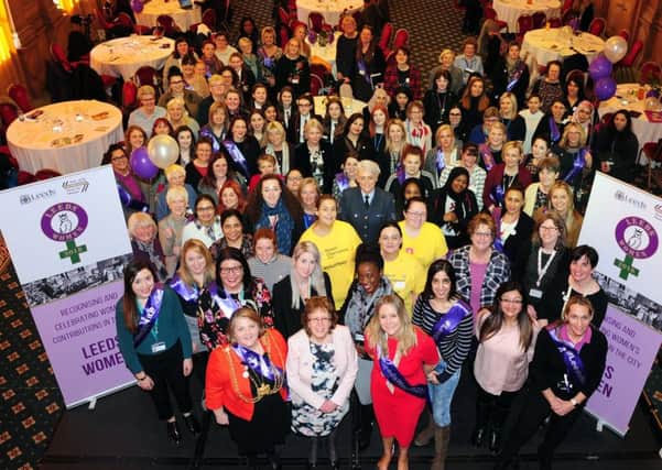 The women's summit at Leeds Civic Hall..9th February 2018 ..Pictures by Simon Hulme