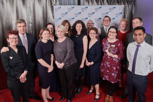 TEAM EFFORT: Staff at Leeds Teaching Hospitals were awarded for improving the care of Parkinsons patients.