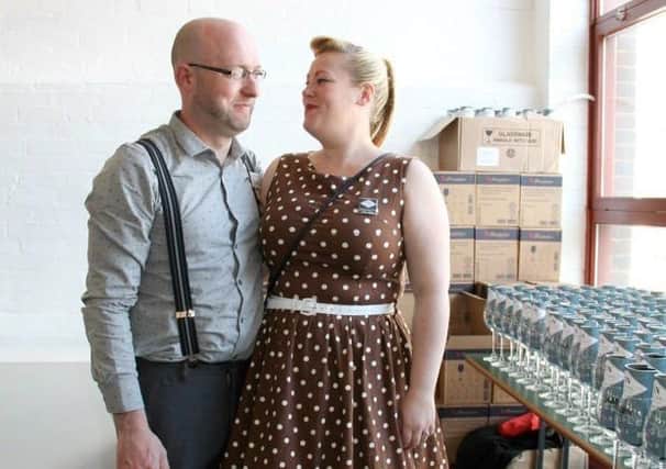 WINNING: Marie Harris and husband Jym found gin was the key ingredient to a successful business.