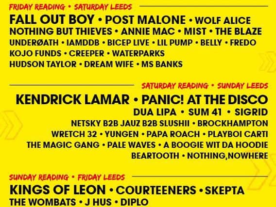 Leeds Festival 2018 headliners and first acts announced