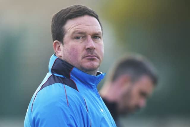 Former Guiseley manager, Paul Cox.