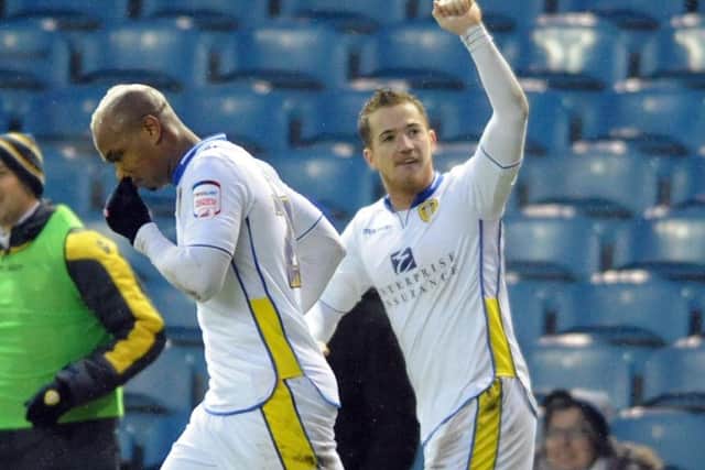 Ross McCormack, celebrates after scoring the only goal of the match against Bristol City in January 2013.