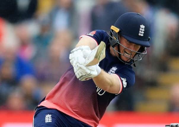 Eoin Morgan: Led England to victory but not into final.