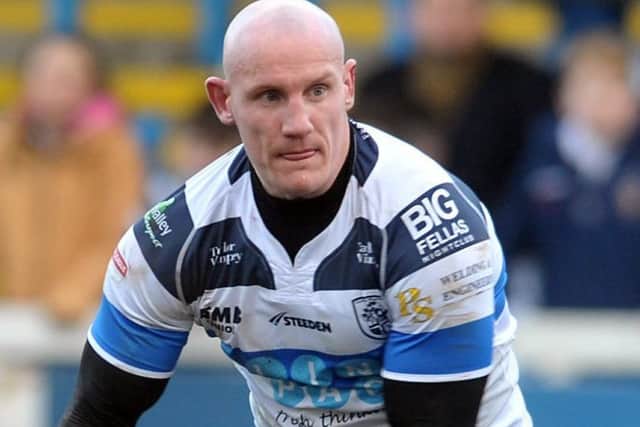Red-carded Featherstone Rovers forward, Richard Moore. PIC: Tony Johnson