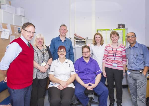 SPECIALISTS: The team at Leeds Teaching Hospitals NHS Trust.