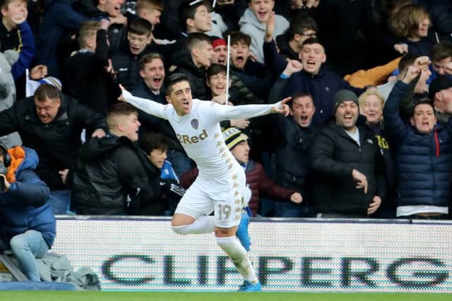 Leeds United's Pablo Hernandez is out of contract in the summer. PIC: Richard Sellers/PA Wire