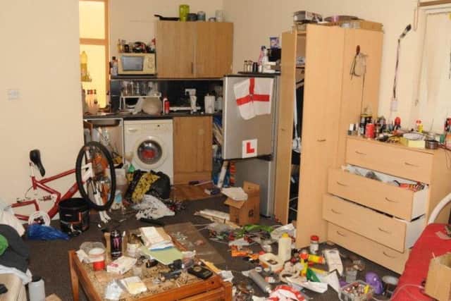 The inside of the 'Breaking Bad' bedsit