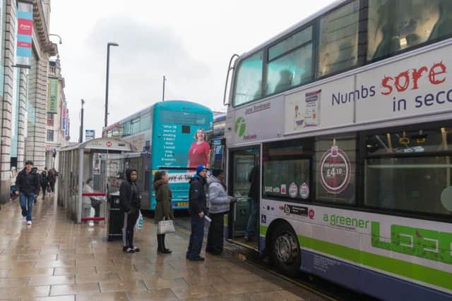 First Leeds has introduced mobile phone ticketing and contactless payments in a bid to reduce the time it takes passengers to board.