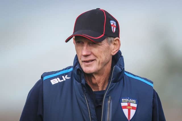 Current England coach, Wayne Bennett. PIC: Danny Lawson/PA Wire