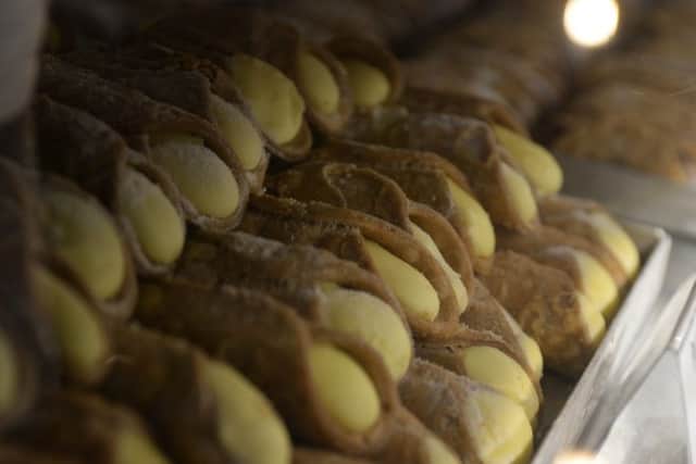 La Bottega Milanese offers a wide selection of Italian pastries that are hard to resist.