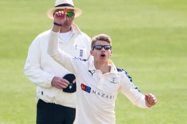 Yorkshire's Karl Carver. Picture: Alex Whitehead/SWpix.com