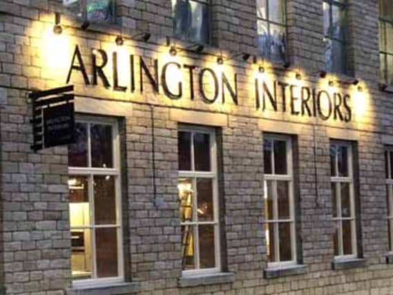 New Arlington Interiors showroom at The Spinning Mill, Sunny Bank Mills in Farsley, North Leeds
