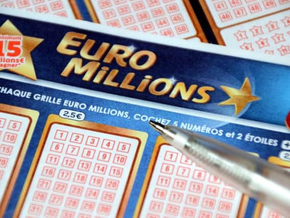 A UK ticket holder has won 77m in the EuroMillions.