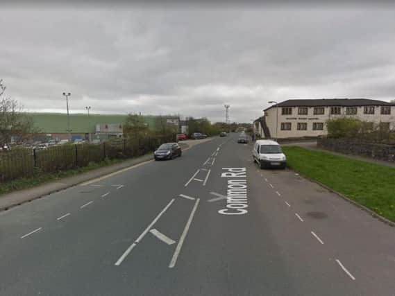 The crash happened in Common Road, Wyke. Picture: Google