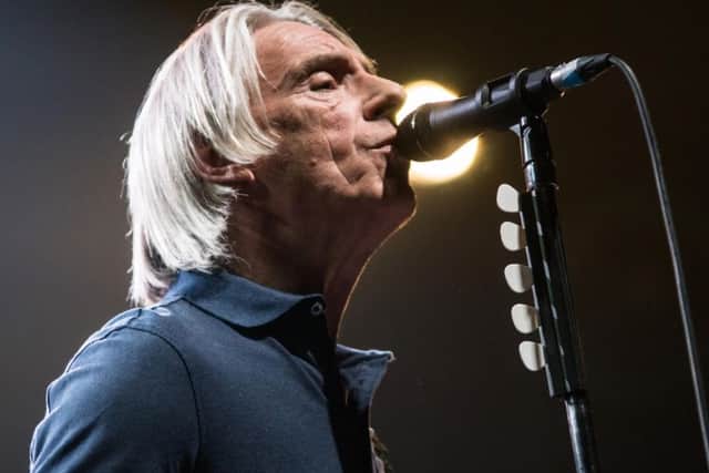 Paul Weller at the First Direct Arena, Leeds. Picture: Anthony Longstaff