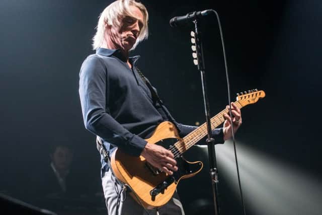Paul Weller at the First Direct Arena, Leeds. Picture: Anthony Longstaff