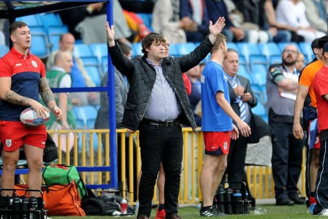 Featherstone's head coach John Duffy. PIC: Jonathan Gawthorpe