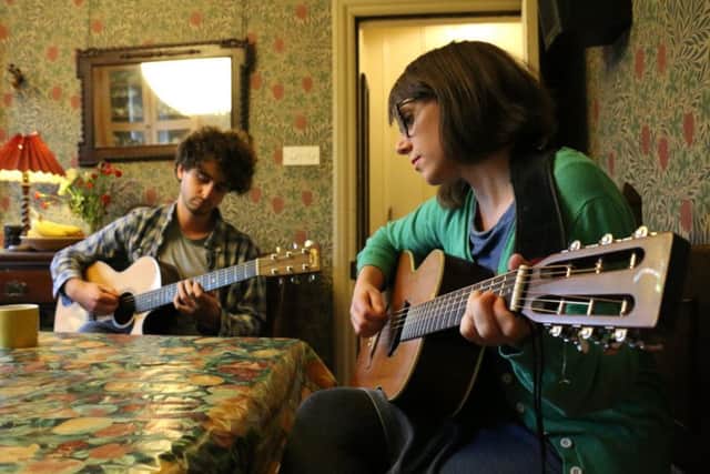 Fran Wyburn with George Birkett. Picture: Maria Spadafora