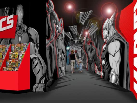 The prestigious visitor attraction is set to unveil its brand new 1 million Marvel Super Heroes area next month