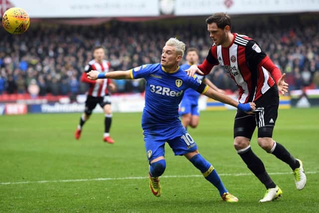 Gjanni Alioski - United get the best out of him with Samuel Saiz on the field. PIC: Jonathan Gawthorpe