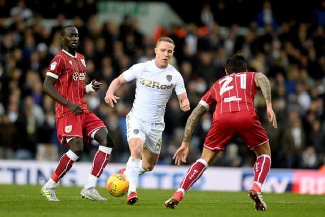 Leeds' former Middlesbrough midfielder, Adam Forshaw. PIC: James Hardisty