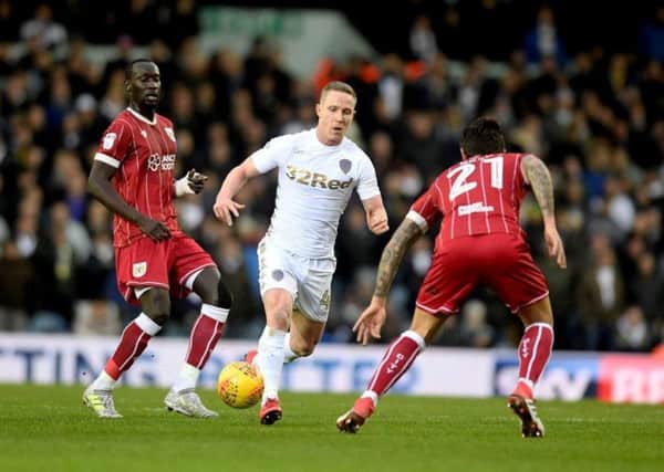 Leeds' former Middlesbrough midfielder, Adam Forshaw. PIC: James Hardisty
