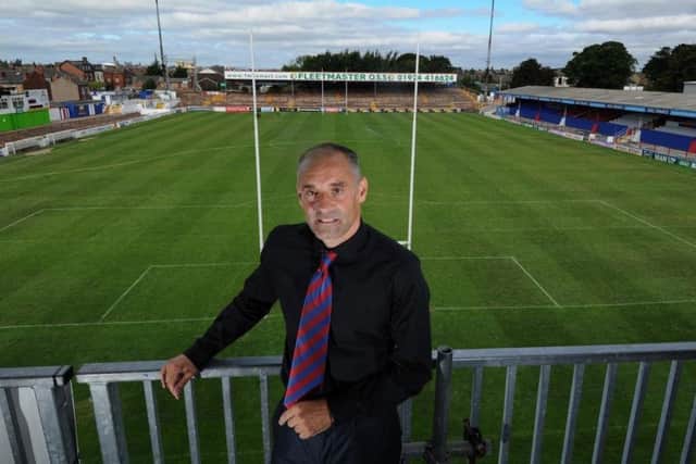 Wakefield Trinity chairman, Michael Carter.